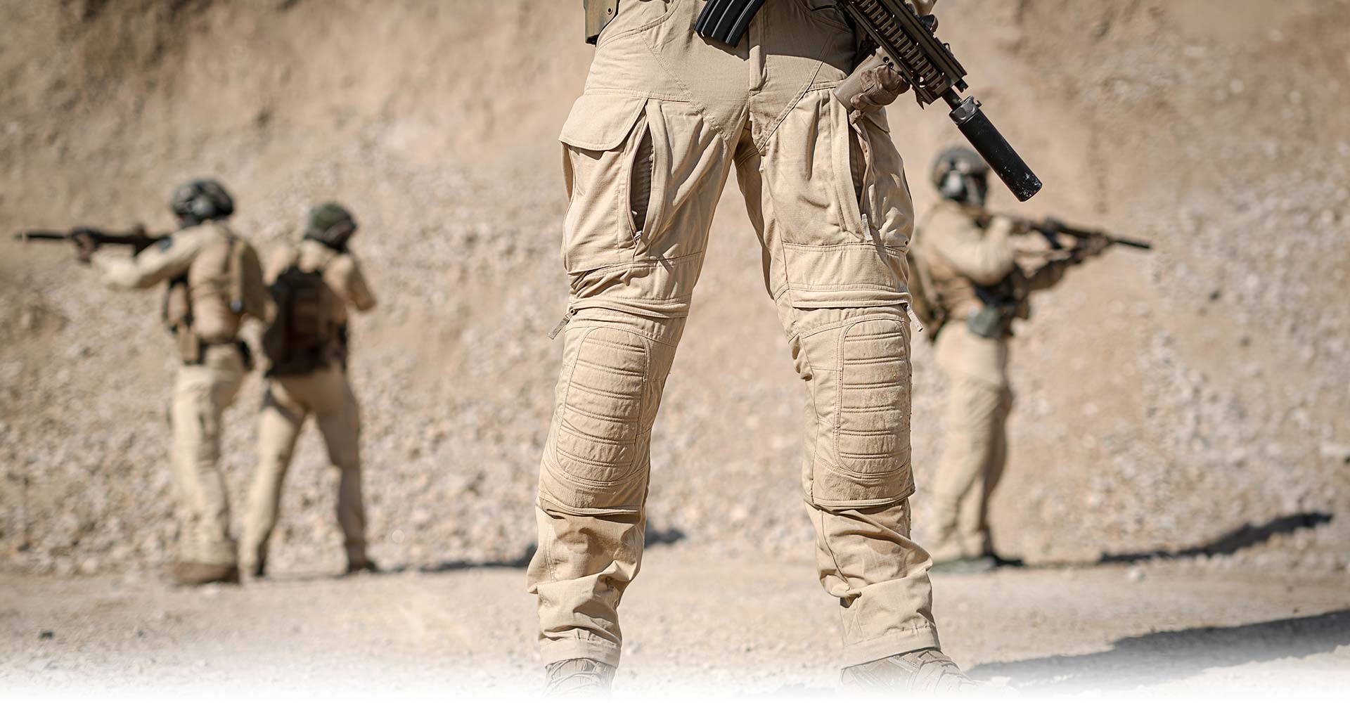 Browse tactical gear in Tan UF PRO